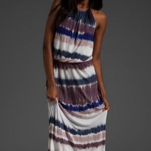 Young Fabulous & Broke Tie-Dye Maxi Halter Dress